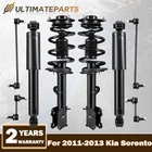 8pcs Front Struts Assembly & Rear Shocks & Sway Bars for 2011-2013 Kia Sorento