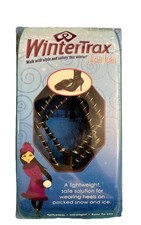 Wintertrax For Her Snow Ice Walking Hike Pro Shoe Chain Safety Anti-slip Grips