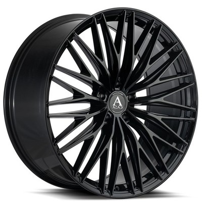 24x9 Azad Wheels AZFF03 Black Rims (4pcs) | eBay