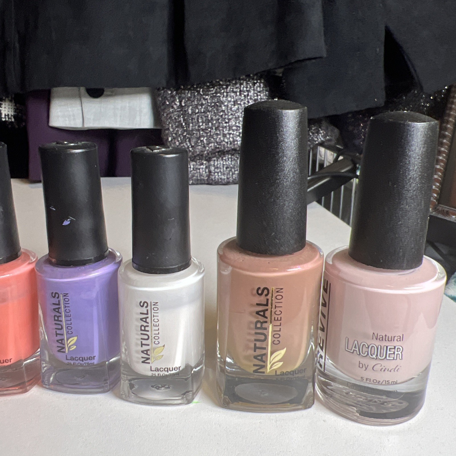 Lot Of Nail Polish 9 Colors 3 Treatments Natural Nail Polish Assorted Revive