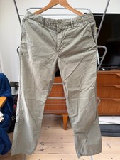 Norse Projects Aros Light Twill Green Chinos W32 Regular