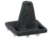 SCHALTMANSCHETTE FUR MERCEDES CLA C117 X117 SCHALTSACK ECHTELEDER NAHT GRUN