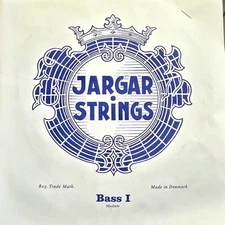 Jargar Double Bass String Set--strings 1, 2, and  4 are medium;  #3 is forte.