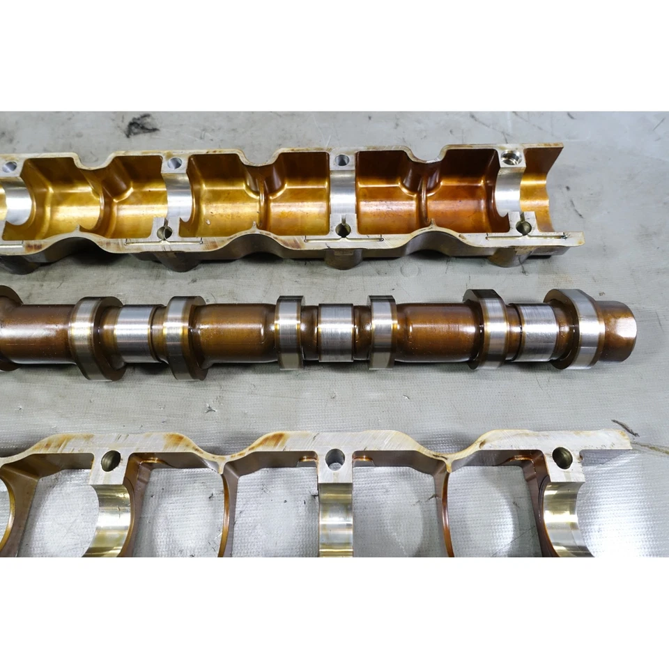 Árbol de levas de escape BMW N55 S55 2011-2020 con borde de cojinete 3,0 L turbo de fábrica OEM Foto 4 de 4
