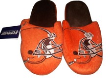 Cleveland Browns Slippers NFL Team Logo Slippers by FOCO Men's SMALL 7/8 NEW