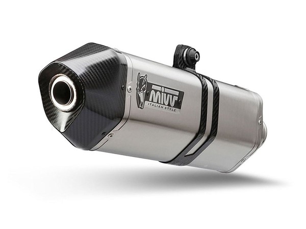 Mivv Speed Edge EDELSTAHL-SCHALLDÄMPFER FÜR Triumph Tiger 900 / GT / PRO / R-image