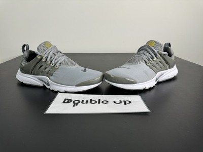 Nike Air Presto Shoes Boys Girls Size 7 Y Gray White 833875-010 Running Sneakers