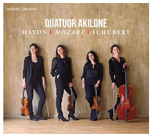 Joseph Haydn - Quatuor Akilone Haydn/Mozart/Schubert - Cd - F123Z-image