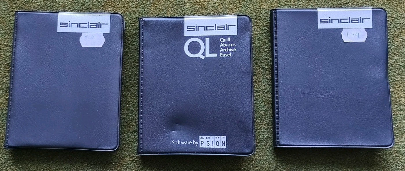 Additional photo for Sinclair QL Computer - Functional with Power Supply and 10 Cartridges