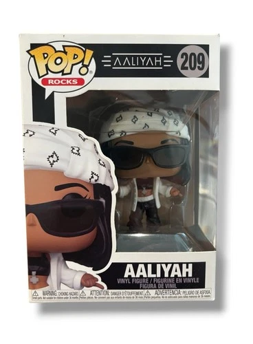 Funko POP! Rocks AALIYAH #209  Rare VAULTED! Vinyl Figure Brand New