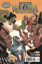 Wakanda FOREVER; AVENGERS #1 BY MARVEL 2018 1$ COMIC SALE + BONUS
