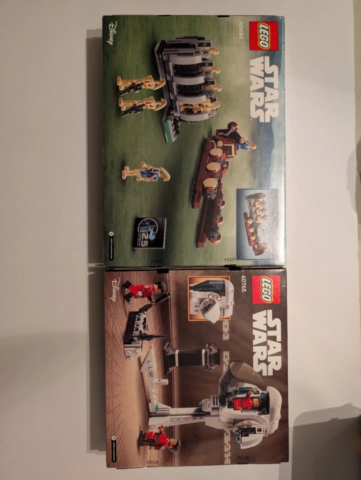 LEGO Star Wars 40686 Trade Federation Troop & 40765 Kamino Training New Sealed - Image 2 of 3