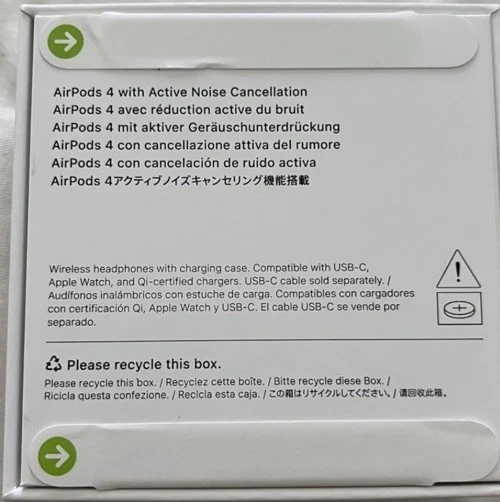 Apple AirPods 4ta generación con cancelación activa de ruido (ANC) se envía el mismo día Foto 4 de 4