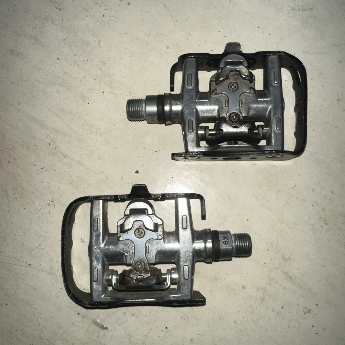 FORTE CLIPLESS PEDAL SPD 256 GRAMS SILVER