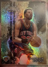 1999-00 Finest #KT4 Patrick Ewing 24 Karat Touch REFRACTOR super RARE KNICKS