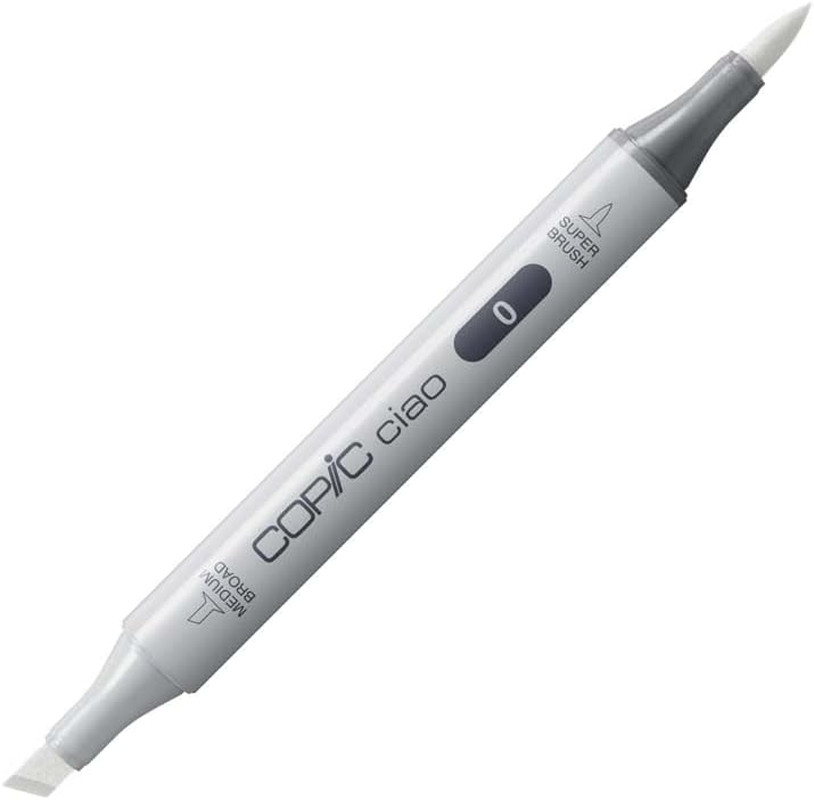 Copic Ciao Coloured Marker Pen - (0) Colorless Blender, for Art & Crafts, Colour