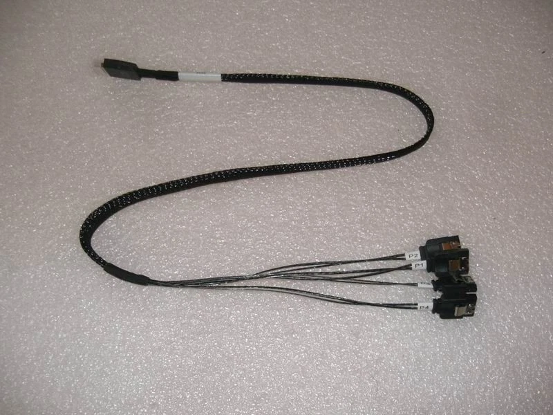 Cable OCuLink SFF-8611 4x SATA 7 pines 60 cm Asrock / JPC P4713SP10600-1