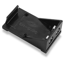 Philmore BH910 Single 1 9 Volt, Plastic Battery Holder, Solder Lug Connection