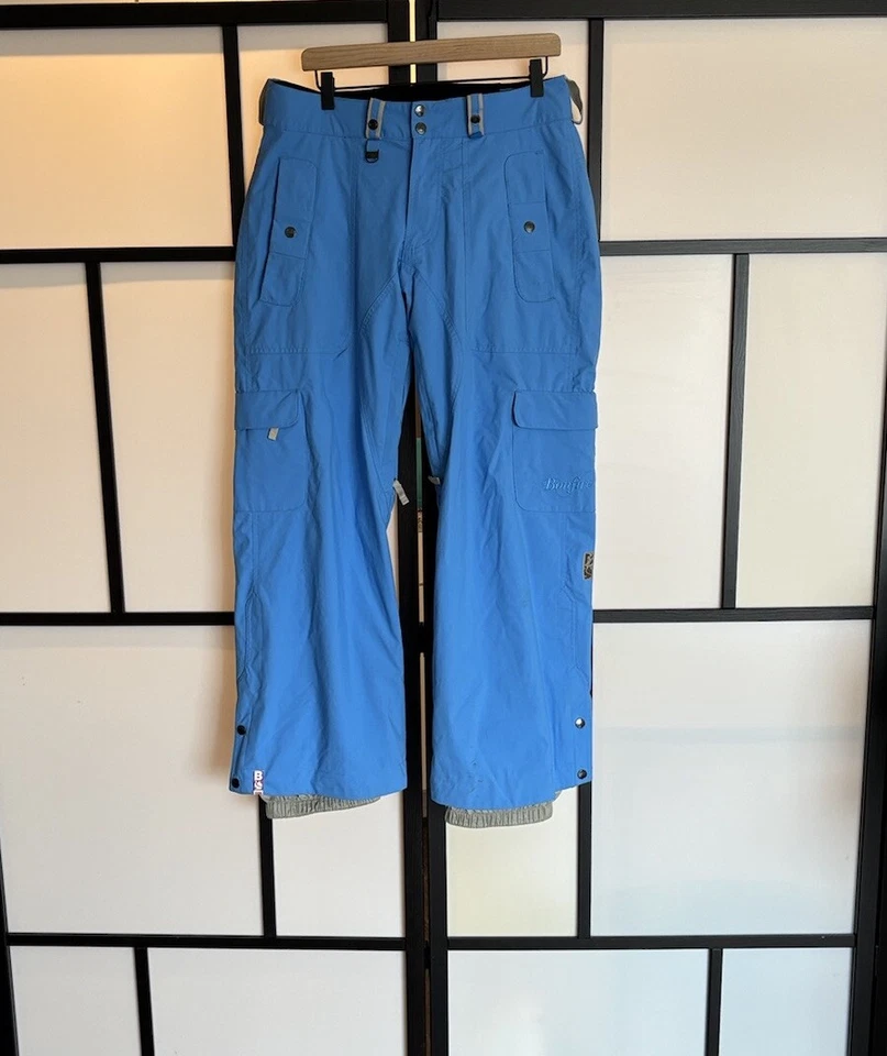 Pantalones de invierno Bonfire Gold Series para mujer MEDIANOS snowboard esquí nieve azul. LEER Foto 3 de 4