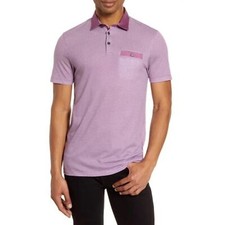 Ted Baker Raket Slim Fit Pique Pocket Polo Men's UK size 4