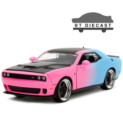 ミニカー 1:24 BTM 2015 DODGE CHALLENGER SRT JADATOYS 1:24 BTM 2015 Dodge Challenger SRT Hellcat ミニカー