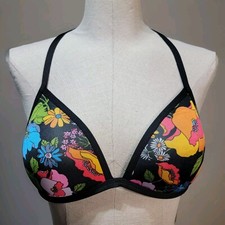 NWT Victorias Secret PINK Sport Ultimate Push Up Triangle Swim Bikini Top L bra