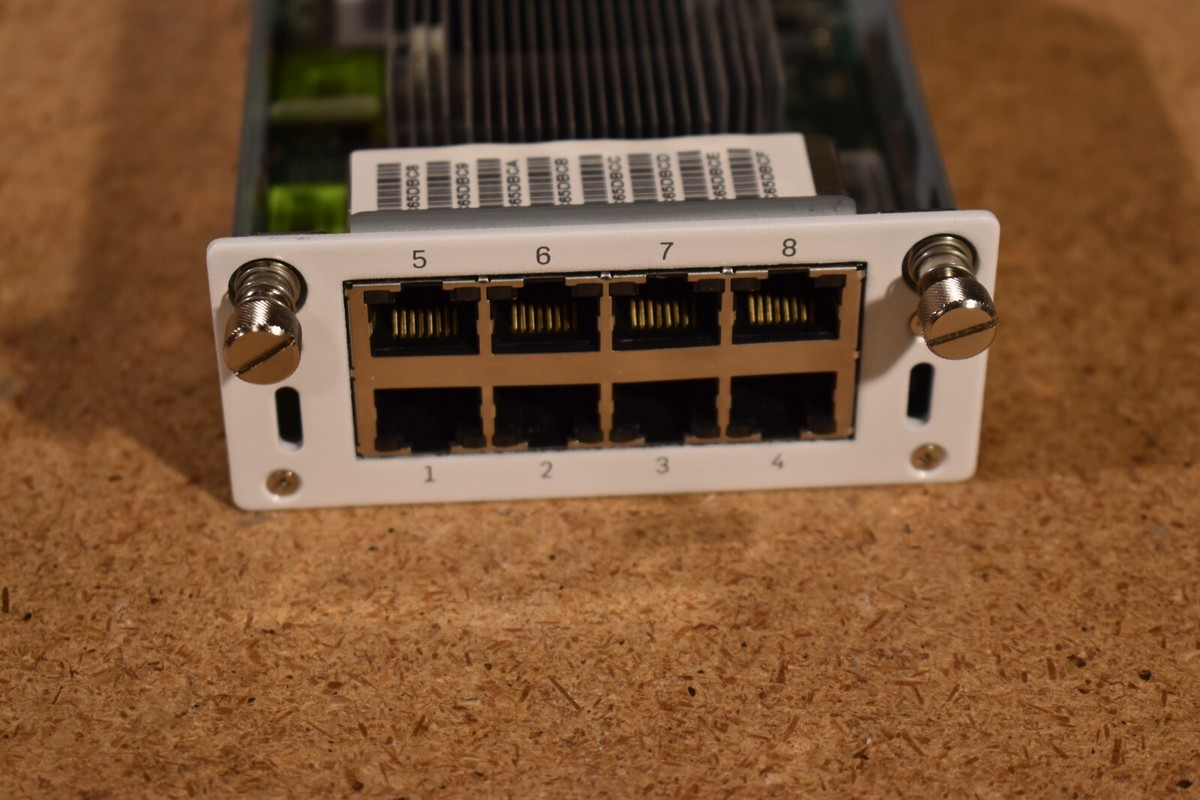 Genuine Sophos FlexiPort Module 8 Port GbE Copper SGIZTCHC8 SG/XG
