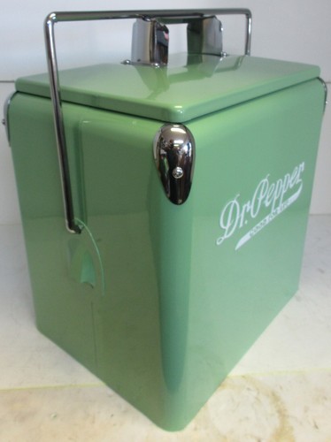 DR PEPPER Six Pack Soda Cooler Embossed Lettering - Picture 3 of 6