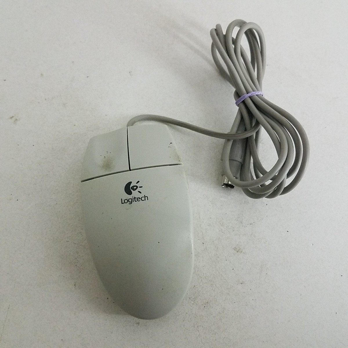 Vintage PS2 Logitech Ball Mouse Model Number M-s34 Part Number