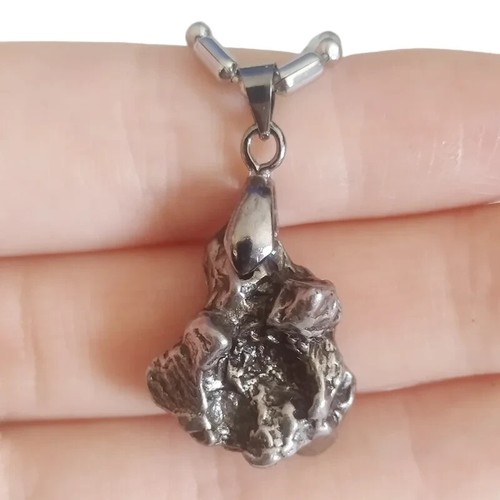 Campo Del Cielo Nickel-iron Meteorite Pendant Meteorite Necklace-CP74 - Picture 4 of 8