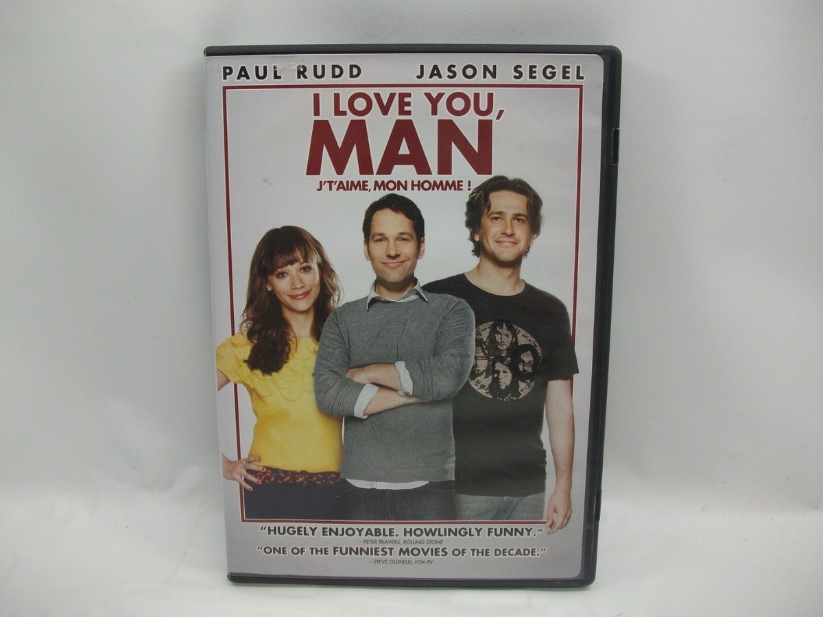 I Love You Man DVD Paul Rudd Jason Segel Paramount Comedy 14A