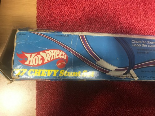 Hot Wheels 57 Chevy - Stunt Action Set. Vintage from 1979-80. New 57 Chevy. - Picture 2 of 14