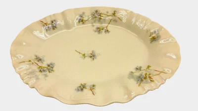 Plat De Service Antiquité A. Lanternier Limoges 16" Super Rare - Photo 1/4