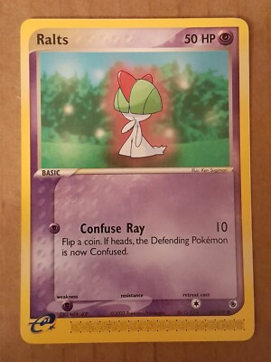 Pokemon Ralts 66/109 Ruby & Sapphire NM See Pictures