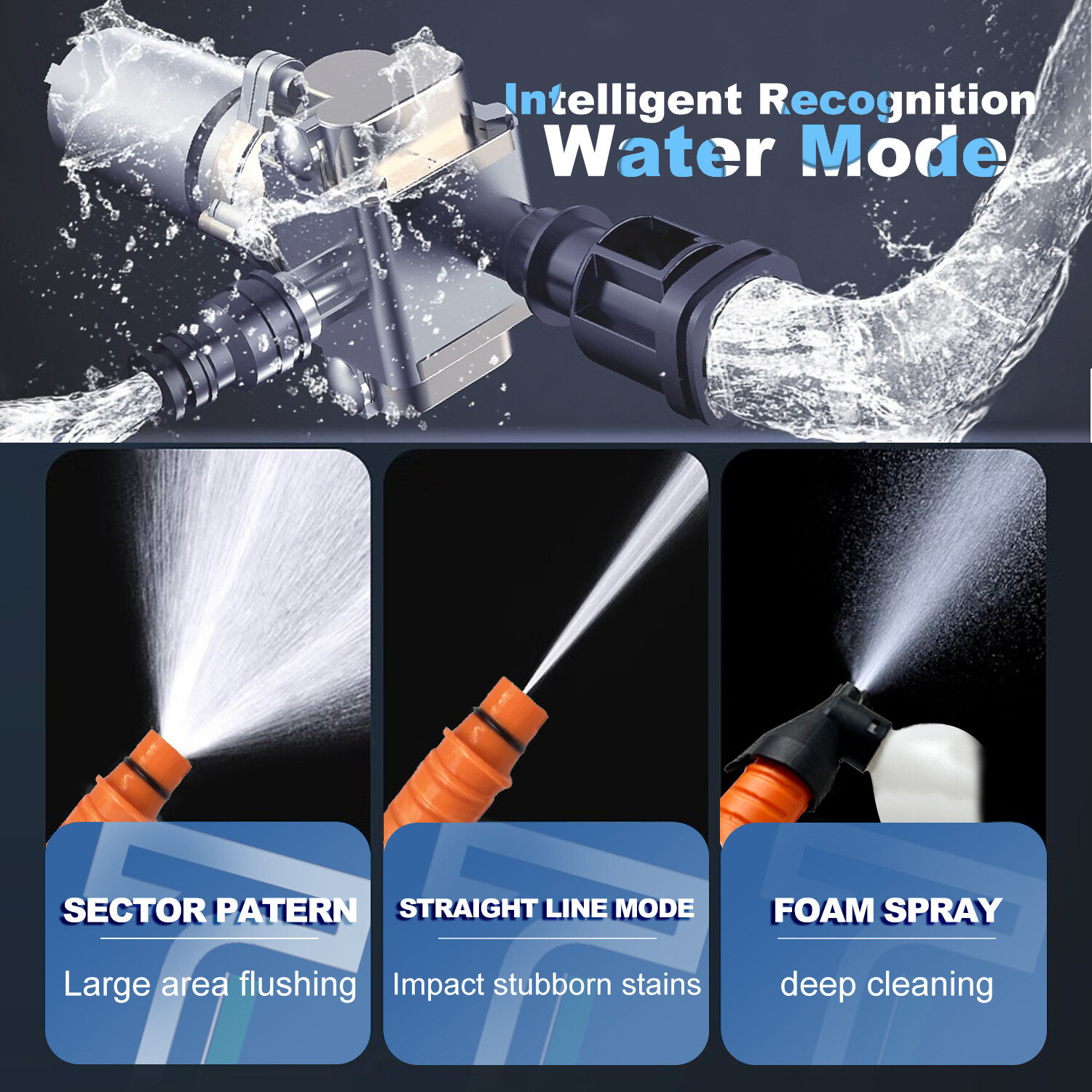 Tegatok 20V Cordless Electric High Pressure Water Spray Car Gun