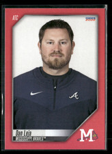 Dan Leja 2022 Mississippi Braves Team Set 