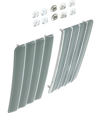 Oer Diecast Front Fender Louver Set For 1969-1972 Chevy Nova Models