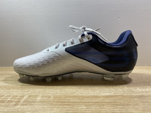 Under Armour Blur Lux MC Men’s Size 13.5 Football Cleats White Navy 3023190-401 - Imagen 4 de 10