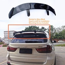 Universal Fits Bmw X5 F15 X5 M 2014-2018 Rear Window Roof Spoiler Lip Top Wing