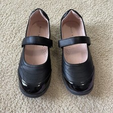 Girls School Uniform Shoes Size 4 Black Mary Jane Kelly Katie Dress Flats