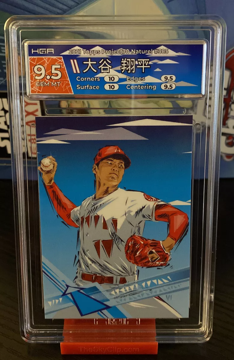 2021 Topps PROJECT 70 #385 Shohei Ohtani HGA 9.5 大谷 翔平 CUSTOM