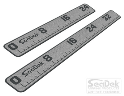 SeaDek 24'' 36'' Fish Ruler - Marine EVA Mat - Tough Stick On Adhesive - SG/DG