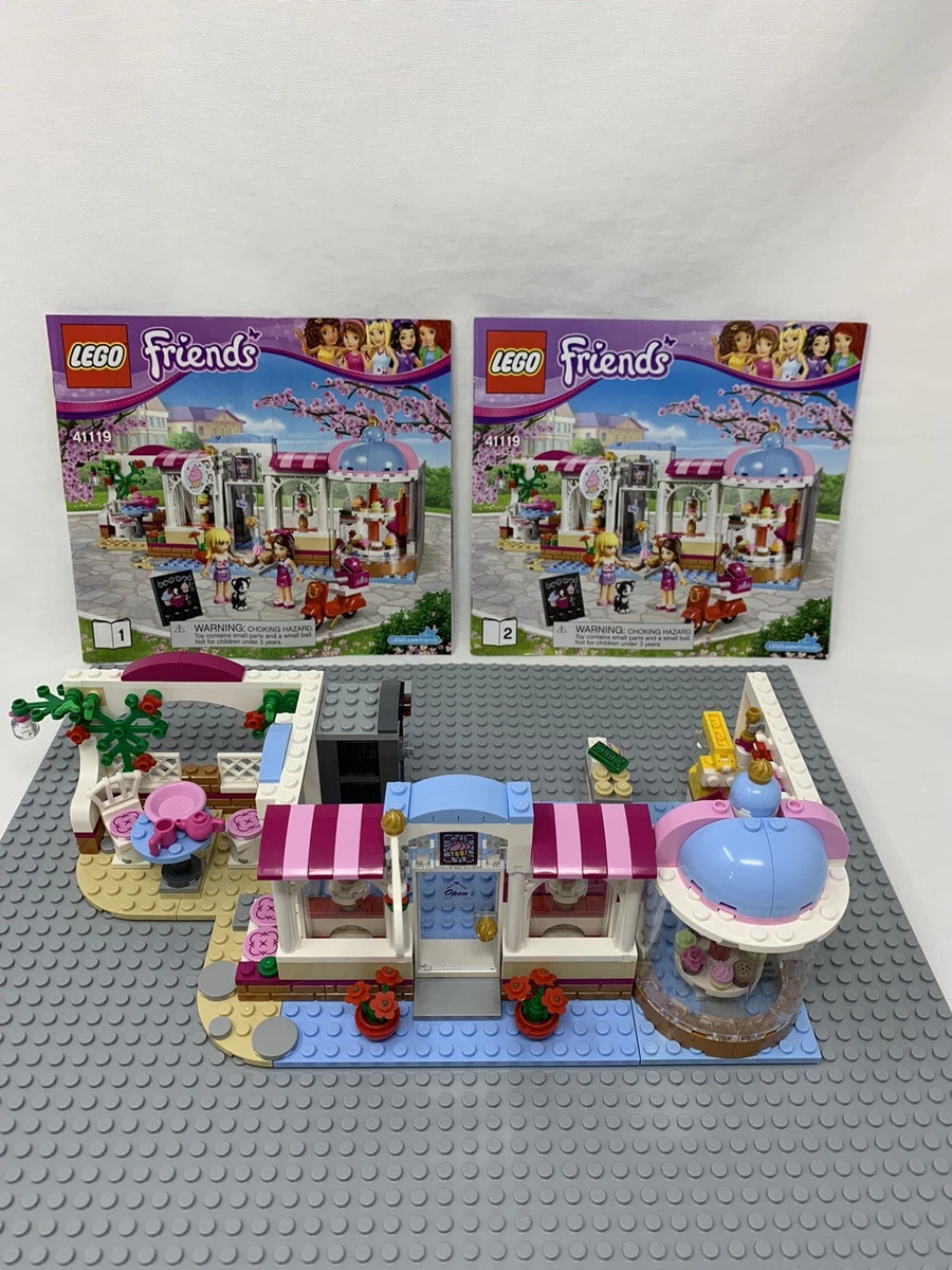 weekend pakke Skrive ud LEGO Friends #41119 Heartlake Cupcake Cafe (w/manuals) NOT COMPLETE | eBay