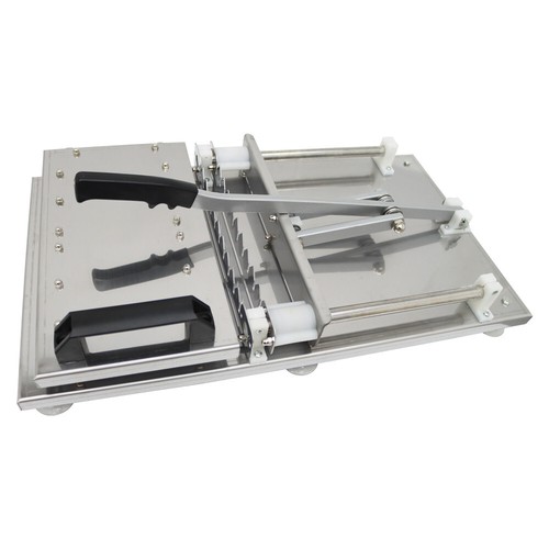 Máquina manual de fabricación de pinchos para carne kebab pollo 10 pinchos máquina de barbacoa - Imagen 3 de 24