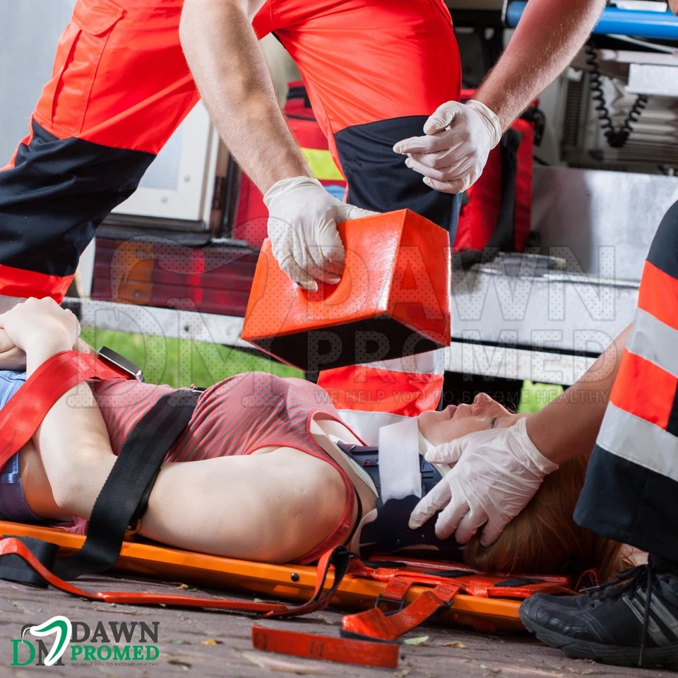 Иммобилайзер головки аварийного позвоночника для спасателя задней панели EMS/EMT - Изображение 4 из 4