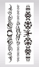 temporary tattoo tribal armband bracelet black temporary tattoo
