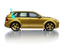 For 06-10 PORSCHE CAYENNE 7L5 MAGNUM - TECHART - REAR RIGHT EXTENSION WHEEL ARCH