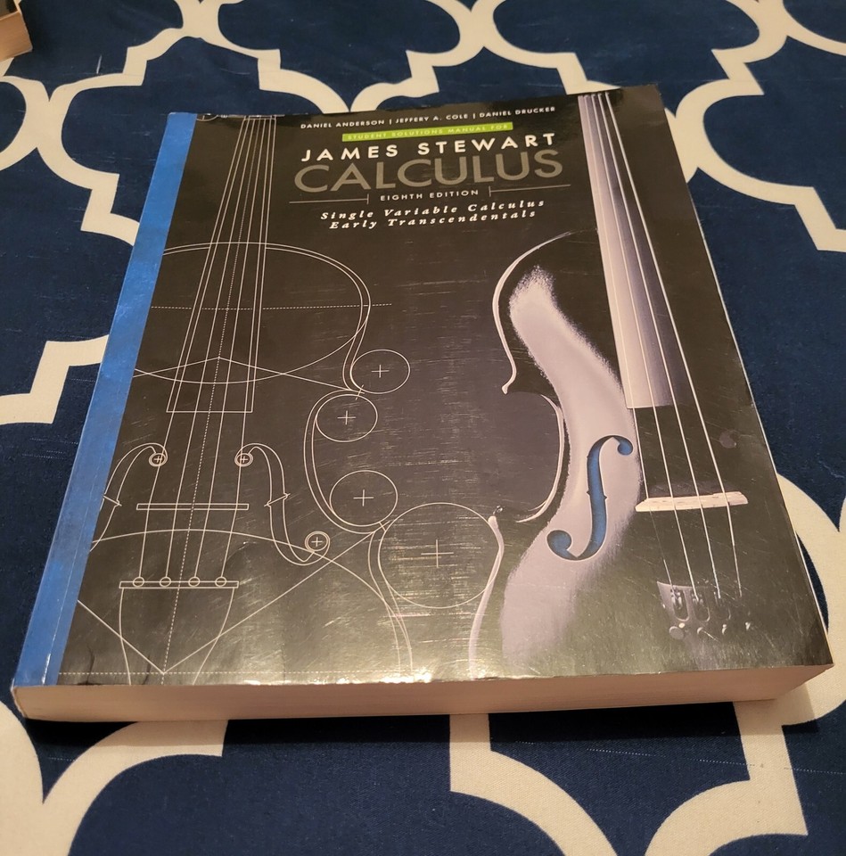 Student Solutions Manual for James Stewart CALCULUS 8th Edition eBay