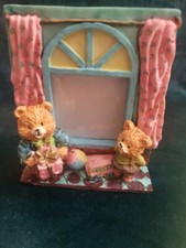 Birthday Boy W/Dad 3D Teddy Bears Picture Frame 3.5 "