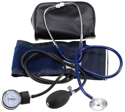 #ad #ad Professional Manual Blood Pressure Cuff Aneroid Sphygmomanometer Machine Kit $14.99